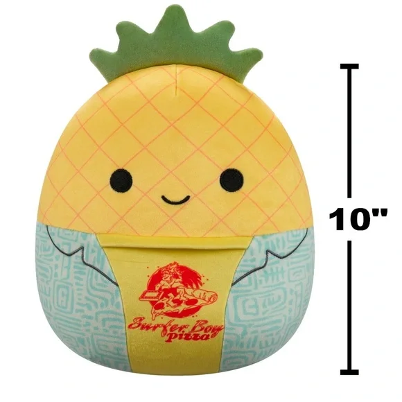 Squish mallows original “ Strange things” Maui in surfer boy pizza shirt plush - Picture 7 of 10